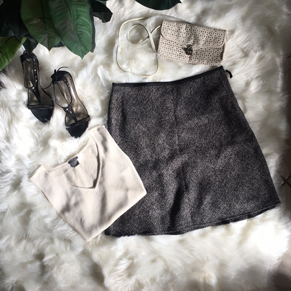 NWT MSSP Max Studio Specialty Tweed Skirt